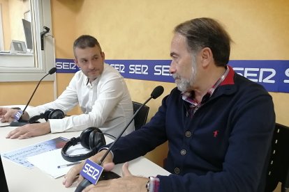 Melero con Israel Polo.