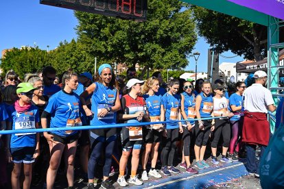 Carrera del Día de la Mujer en Almería. Llegadas a meta de 11 a 11:30 horas