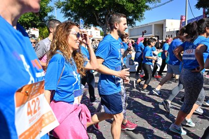 Carrera del Día de la Mujer en Almería. Llegadas a meta de 11 a 11:30 horas