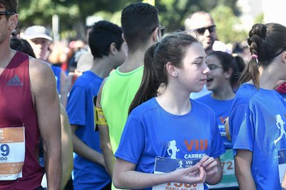 Carrera del Día de la Mujer en Almería. Llegadas a meta de 11 a 11:30 horas
