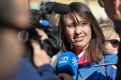 Carrera del Día de la Mujer en Almería. Llegadas a meta de 11 a 11:30 horas