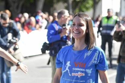 Carrera del Día de la Mujer en Almería. Llegadas a meta de 11 a 11:30 horas