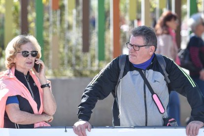 Carrera del Día de la Mujer en Almería. Llegadas a meta de 11 a 11:30 horas