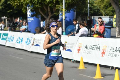 Carrera del Día de la Mujer en Almería. Llegadas a meta de 11 a 11:30 horas