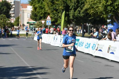 Carrera del Día de la Mujer en Almería. Llegadas a meta de 11:30 a 11:45 horas.