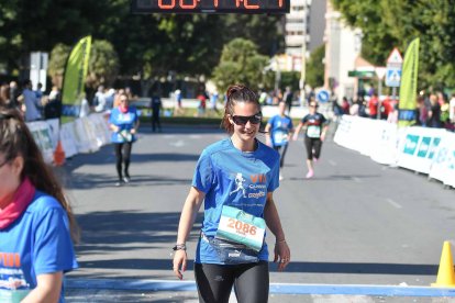 Carrera del Día de la Mujer en Almería. Llegadas a meta de 11:30 a 11:45 horas.