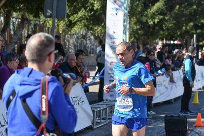 Carrera del Día de la Mujer en Almería. Llegadas a meta de 11:30 a 11:45 horas.