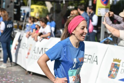 Carrera del Día de la Mujer en Almería. Llegadas a meta de 11:30 a 11:45 horas.