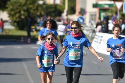 Carrera del Día de la Mujer en Almería. Llegadas a meta de 11:30 a 11:45 horas.