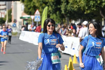 Carrera del Día de la Mujer en Almería. Llegadas a meta de 11:30 a 11:45 horas.