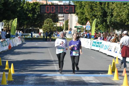 Carrera del Día de la Mujer en Almería. Llegadas a meta de 11:30 a 11:45 horas.