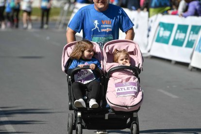 Carrera del Día de la Mujer en Almería. Llegadas a meta de 11:30 a 11:45 horas.