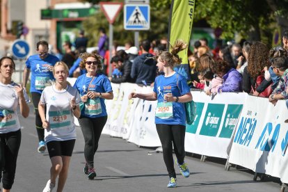 Carrera del Día de la Mujer en Almería. Llegadas a meta de 11:30 a 11:45 horas.
