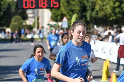 Carrera del Día de la Mujer en Almería. Llegadas a meta de 11:30 a 11:45 horas.