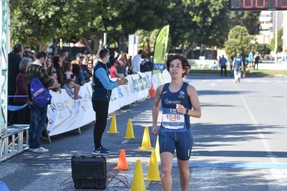 Carrera del Día de la Mujer en Almería. Llegadas a meta de 11:30 a 11:45 horas.