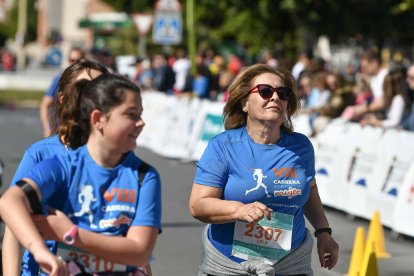 Carrera del Día de la Mujer en Almería. Llegadas a meta de 11:30 a 11:45 horas.
