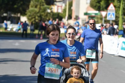 Carrera del Día de la Mujer en Almería. Llegadas a meta de 11:30 a 11:45 horas.