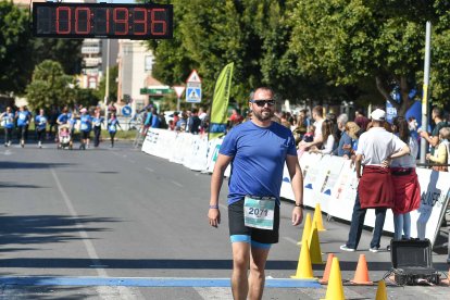 Carrera del Día de la Mujer en Almería. Llegadas a meta de 11:30 a 11:45 horas.