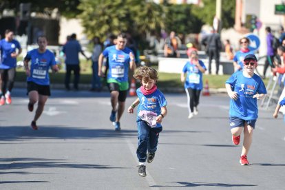 Carrera del Día de la Mujer en Almería. Llegadas a meta de 11:30 a 11:45 horas.
