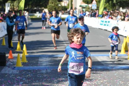 Carrera del Día de la Mujer en Almería. Llegadas a meta de 11:30 a 11:45 horas.