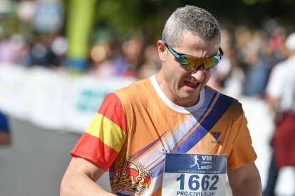 Carrera del Día de la Mujer en Almería. Llegadas a meta de 11:30 a 11:45 horas.