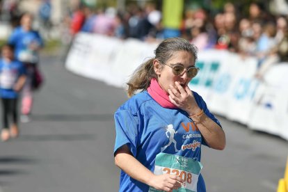Carrera del Día de la Mujer en Almería. Llegadas a meta de 11:30 a 11:45 horas.
