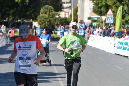 Carrera del Día de la Mujer en Almería. Llegadas a meta de 11:30 a 11:45 horas.