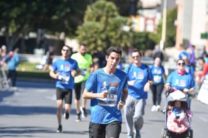 Carrera del Día de la Mujer en Almería. Llegadas a meta de 11:30 a 11:45 horas.