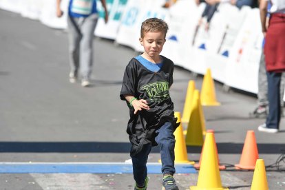 Carrera del Día de la Mujer en Almería. Llegadas a meta de 11:30 a 11:45 horas.