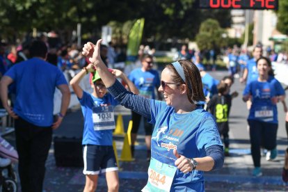 Carrera del Día de la Mujer en Almería. Llegadas a meta de 11:30 a 11:45 horas.