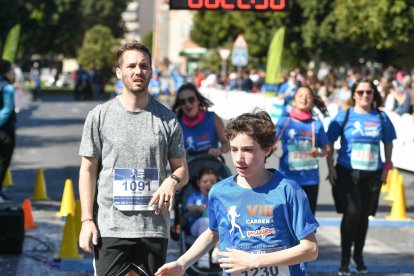 Carrera del Día de la Mujer en Almería. Llegadas a meta de 11:30 a 11:45 horas.