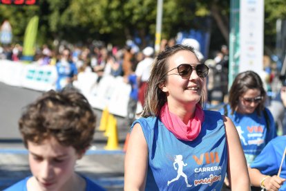 Carrera del Día de la Mujer en Almería. Llegadas a meta de 11:30 a 11:45 horas.
