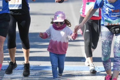Carrera del Día de la Mujer en Almería. Llegadas a meta de 11:30 a 11:45 horas.