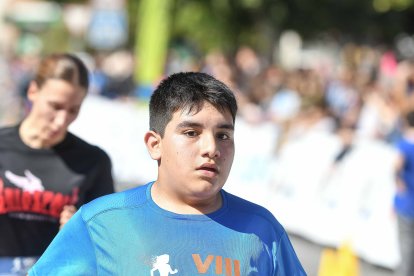 Carrera del Día de la Mujer en Almería. Llegadas a meta de 11:30 a 11:45 horas.