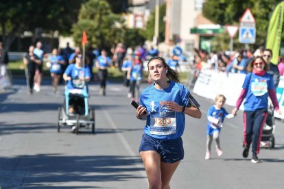 Carrera del Día de la Mujer en Almería. Llegadas a meta de 11:30 a 11:45 horas.