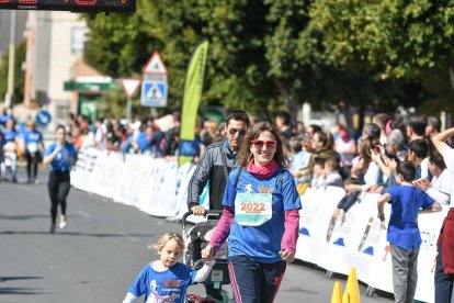 Carrera del Día de la Mujer en Almería. Llegadas a meta de 11:30 a 11:45 horas.