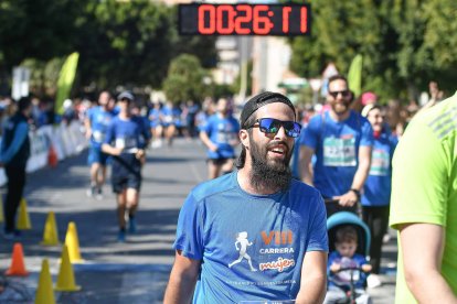 Carrera del Día de la Mujer en Almería. Llegadas a meta de 11:30 a 11:45 horas.