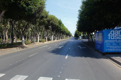 Avenida Federico García Lorca, la Rambla.