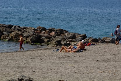 Playa de la Térmica.