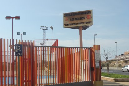 Constantino Cortés, en Los Molinos.