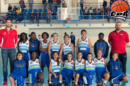 El segundo equipo alevín femenino.