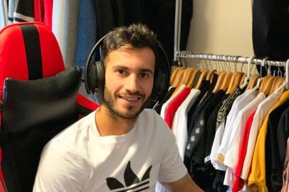 Lazo con sus juegos.