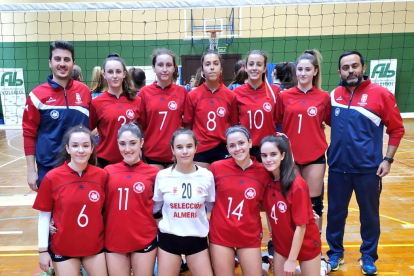 Selección femenina cadete.