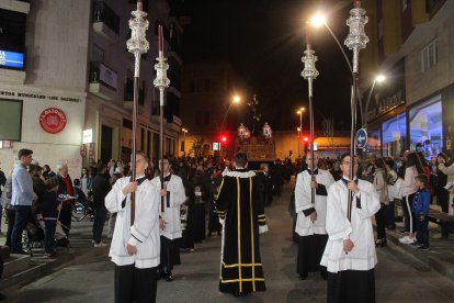 El Gran Poder en el centro de la ciudad.