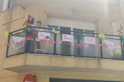 San Marcos El Ejido 2020 en los balcones