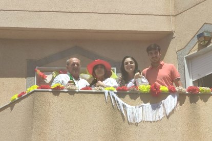 San Marcos El Ejido 2020 en los balcones