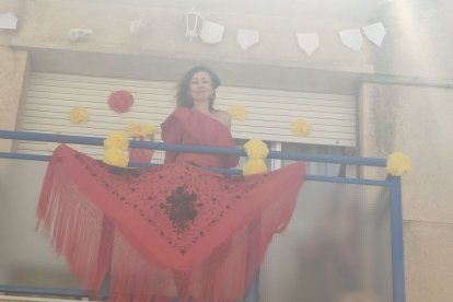 San Marcos El Ejido 2020 en los balcones