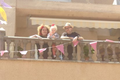 San Marcos El Ejido 2020 en los balcones