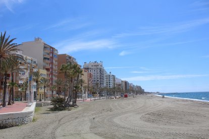 Las playas de la capital el segundo día de desconfinamiento de los niños.
