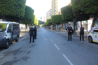 Policía abscrita a la Comunidad Autónoma Andaluza.